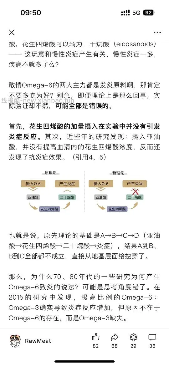 讨论/【科普】主流熟自制红白肉脂肪选择是否倒错 - 线报酷