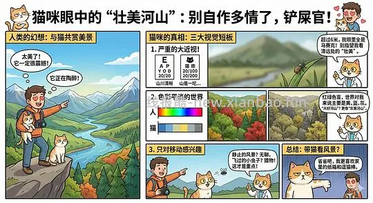 【科普】养猫科普漫画，持续更新中（1.20更新熟自制、猫饭、猫粮营养值计算） - 线报酷