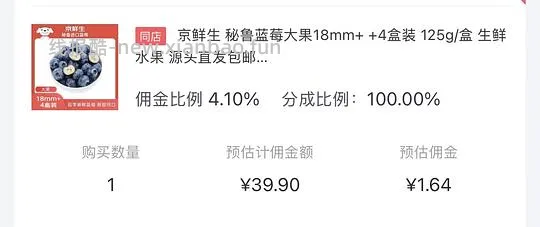 自营秘鲁18+大蓝莓9块一盒 - 线报酷