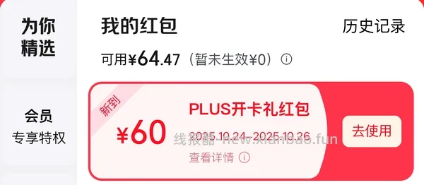 jd开plus会员 60🧧 - 线报酷