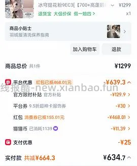 650左右买一件波司登极寒鹅绒服 - 线报酷